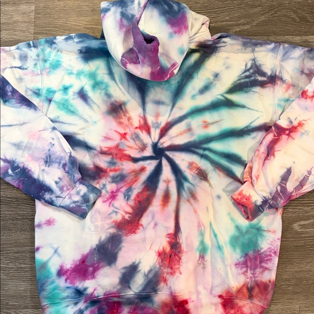 Thrasher Multicolor Tie-Dye Hoodie - Picture 5 of 5